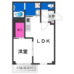 アレーズ駒川中野の物件間取画像